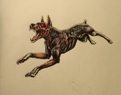 Resident Evil Zombie Doberman By Hel kala On DeviantArt resident-evil-zombie-doberman-by-hel-kala-on-deviantart