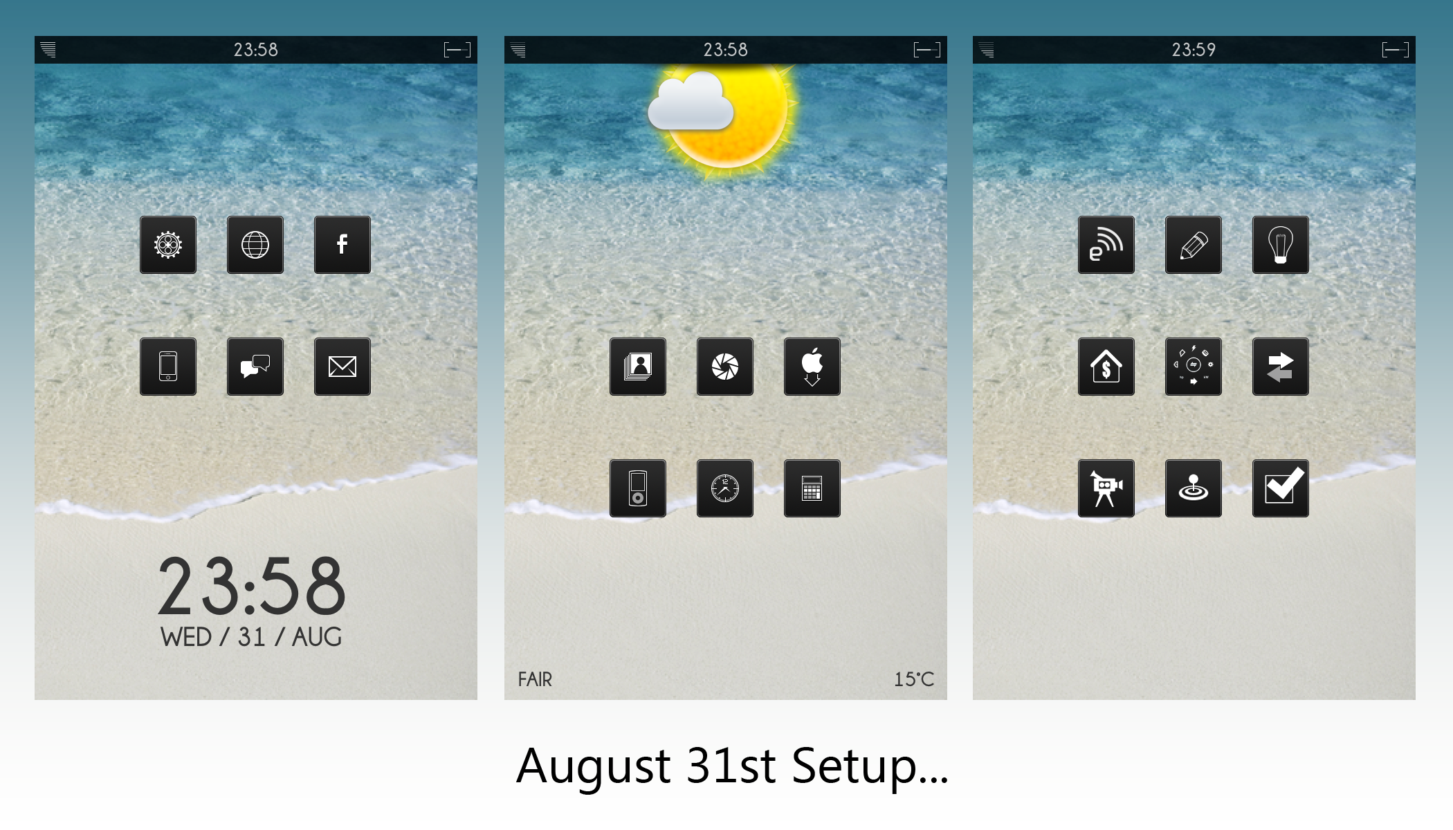 August 31st iPhone 4 setup