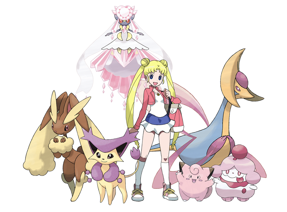 Usagi Tsukino Pokemon Team