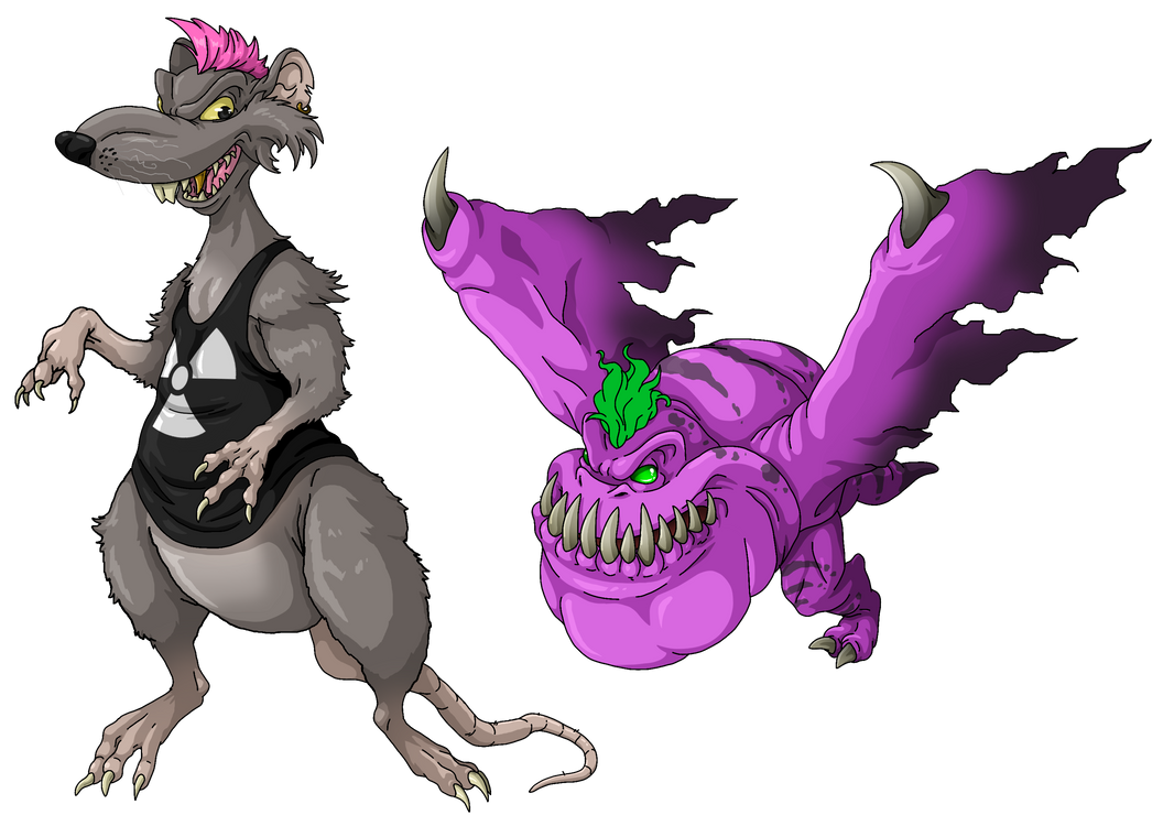 Scuzz Rat Scuzz and Darkling by Zerbear333 on DeviantArt