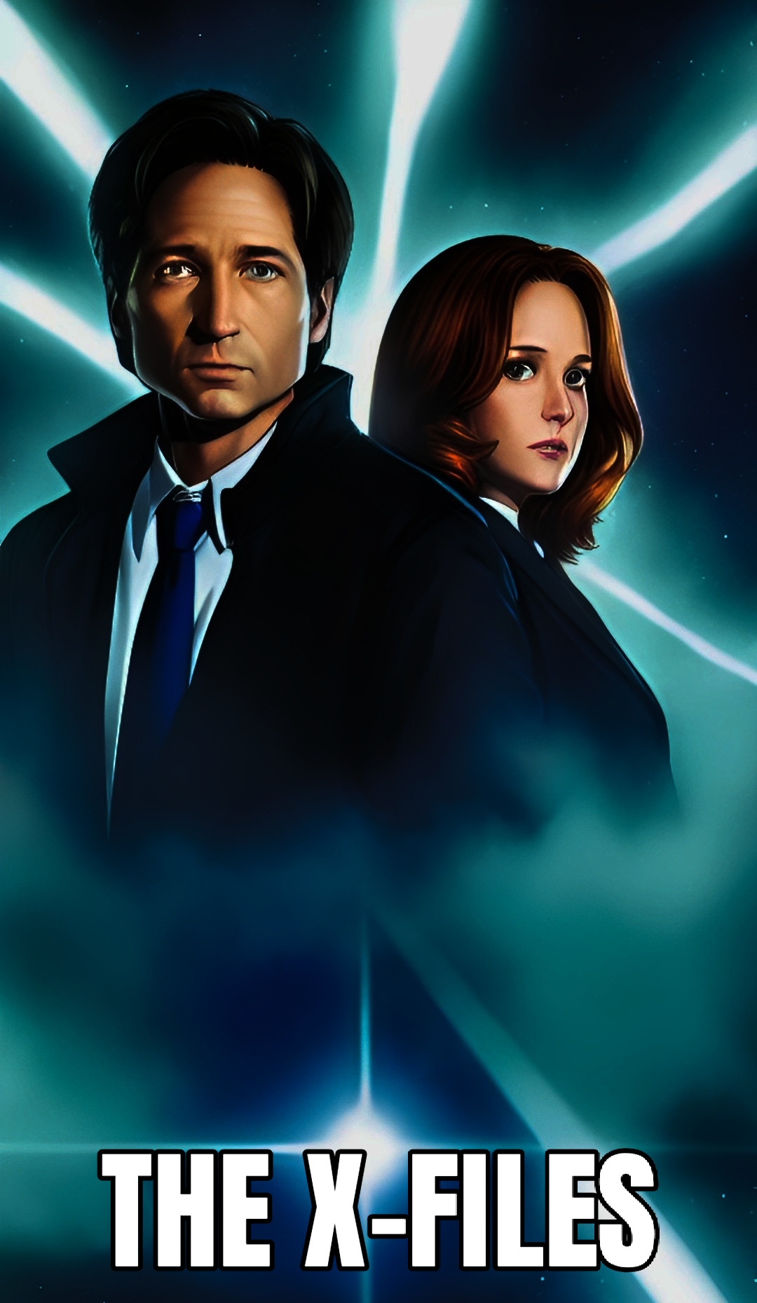 Blue X File Computer The X-Files (Blue) by sonofabeach63 on DeviantArt
