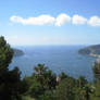 France, Cote d'Azur view