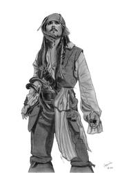 Jack Sparrow on Stranger Tides by elodie50a