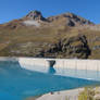 Moiry Dam wall