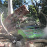 LA- Universal Studios Jurassic Park car