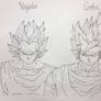 Vegeta And Goku ssj