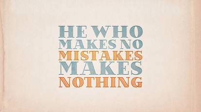 No Mistakes