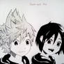 Roxas and Xion drawing