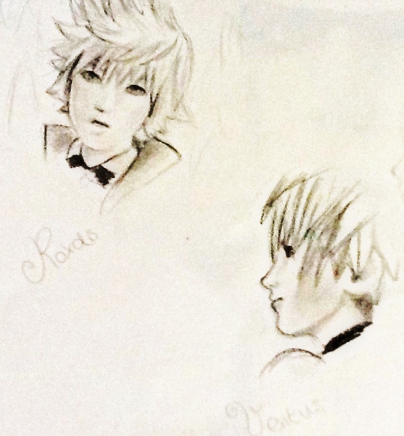 Roxas and Ventus sketch