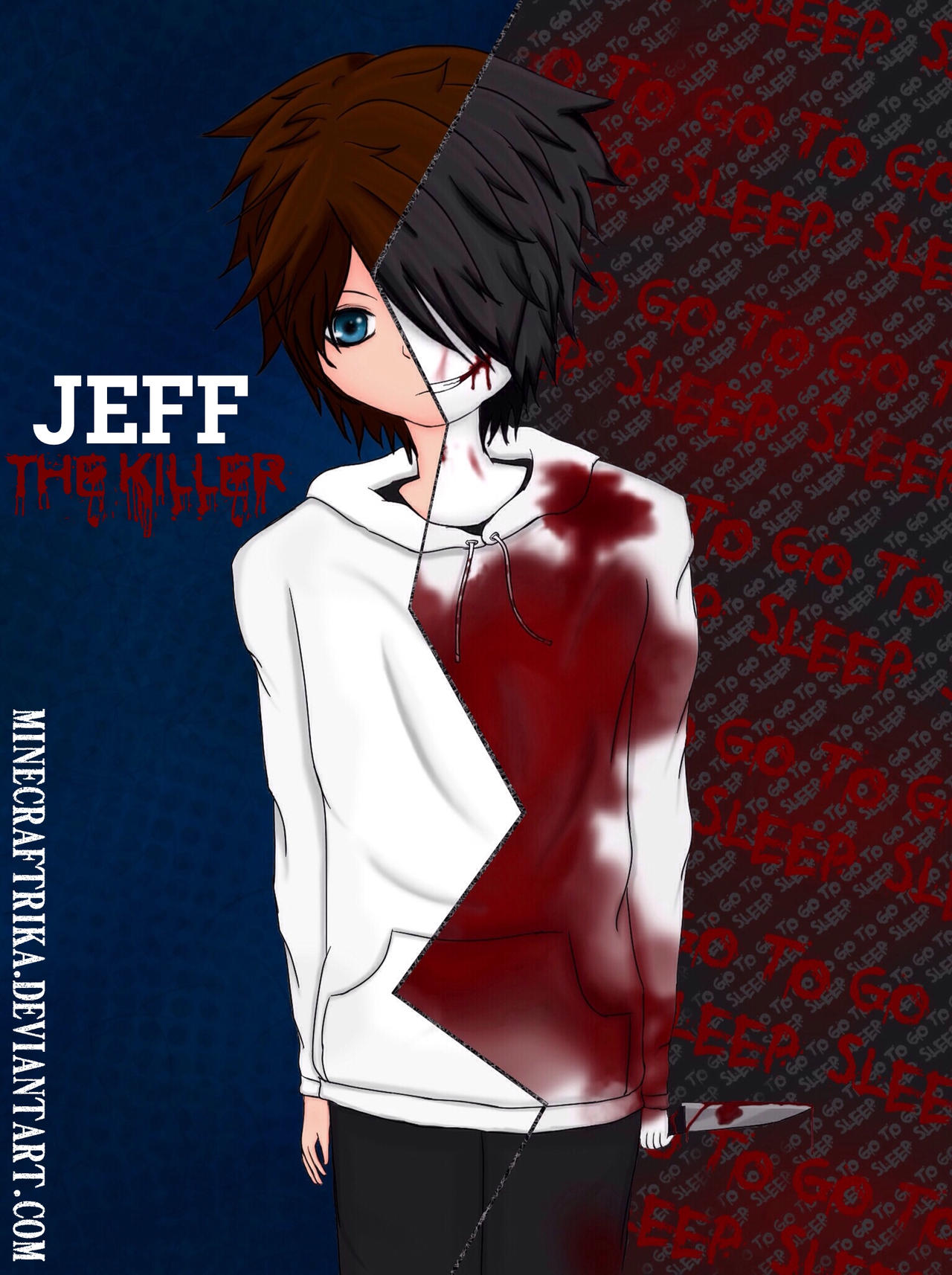 Jeff the killer. by Mjjloverr on DeviantArt