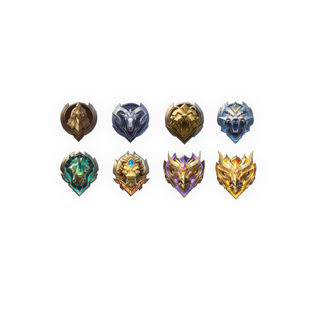 NEW RANK ICONS MLBB PNG by WOLVESDZN on DeviantArt