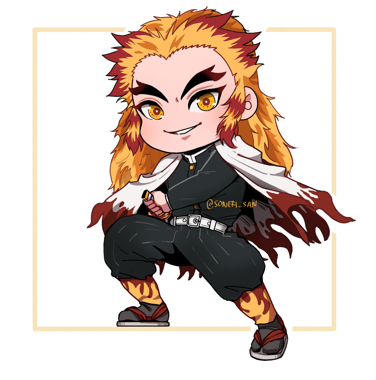 KNY Fanart: Rengoku Kyojuro by soneri03 on DeviantArt