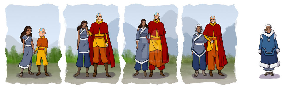 Aang And Katara