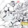 Avengers 1 Sketch Cover