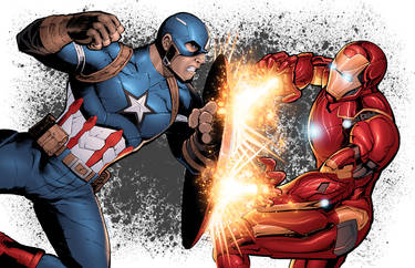 CivilWar: Cap vs Iron Man