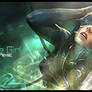 Green Girl Photoshop Signature