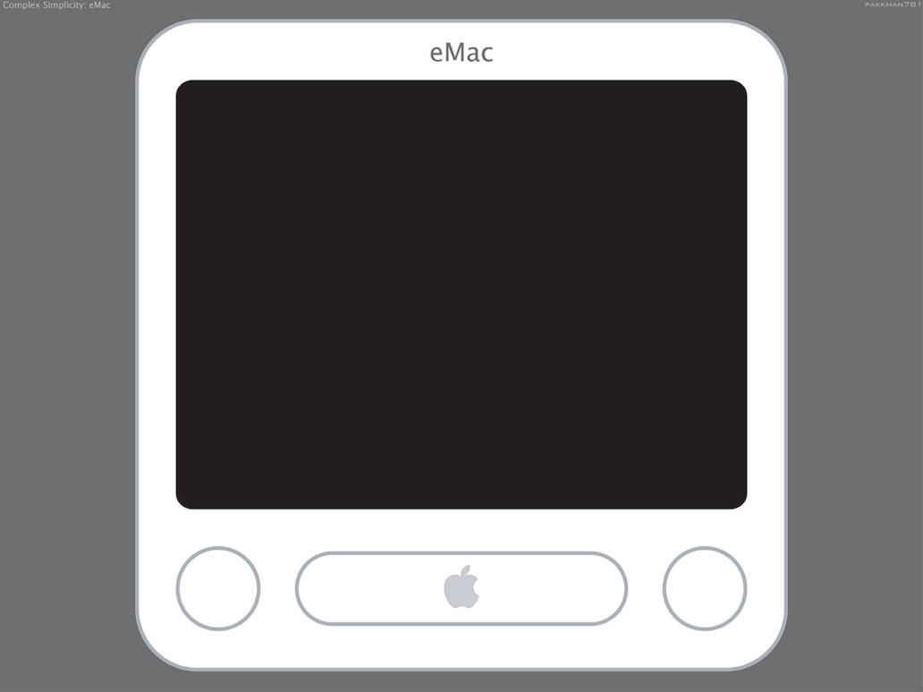 Complex Simplicity: eMac by pakkman781