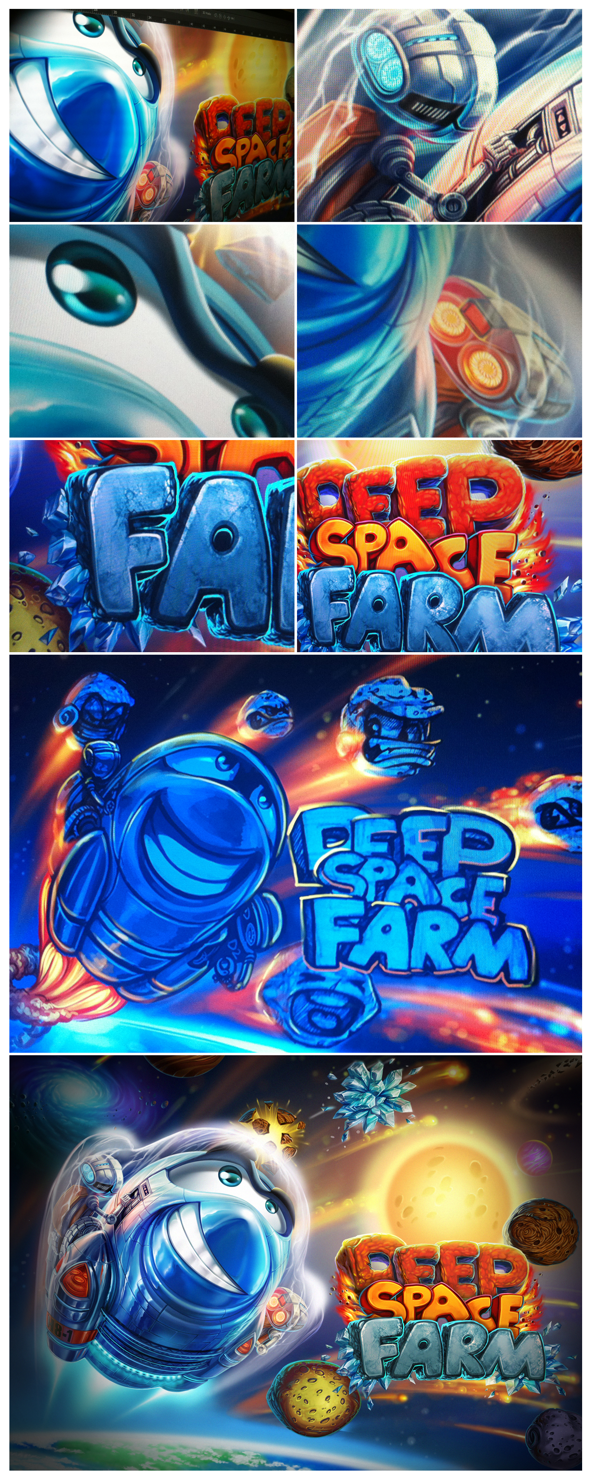 Deep space farm