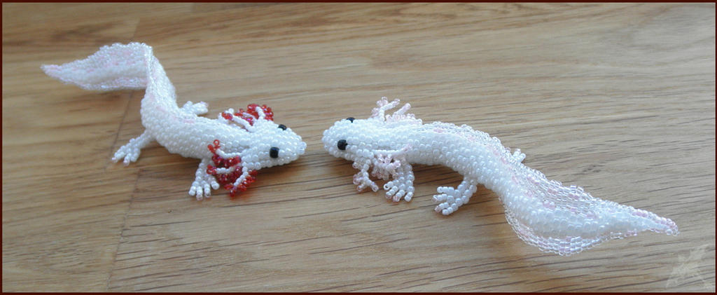 Axolotls by Rrkra on DeviantArt