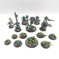 Glowy Necrons - Kill Team Hierotek Circle