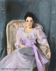 Old Masters Study - Lady Agnew of Lochnaw