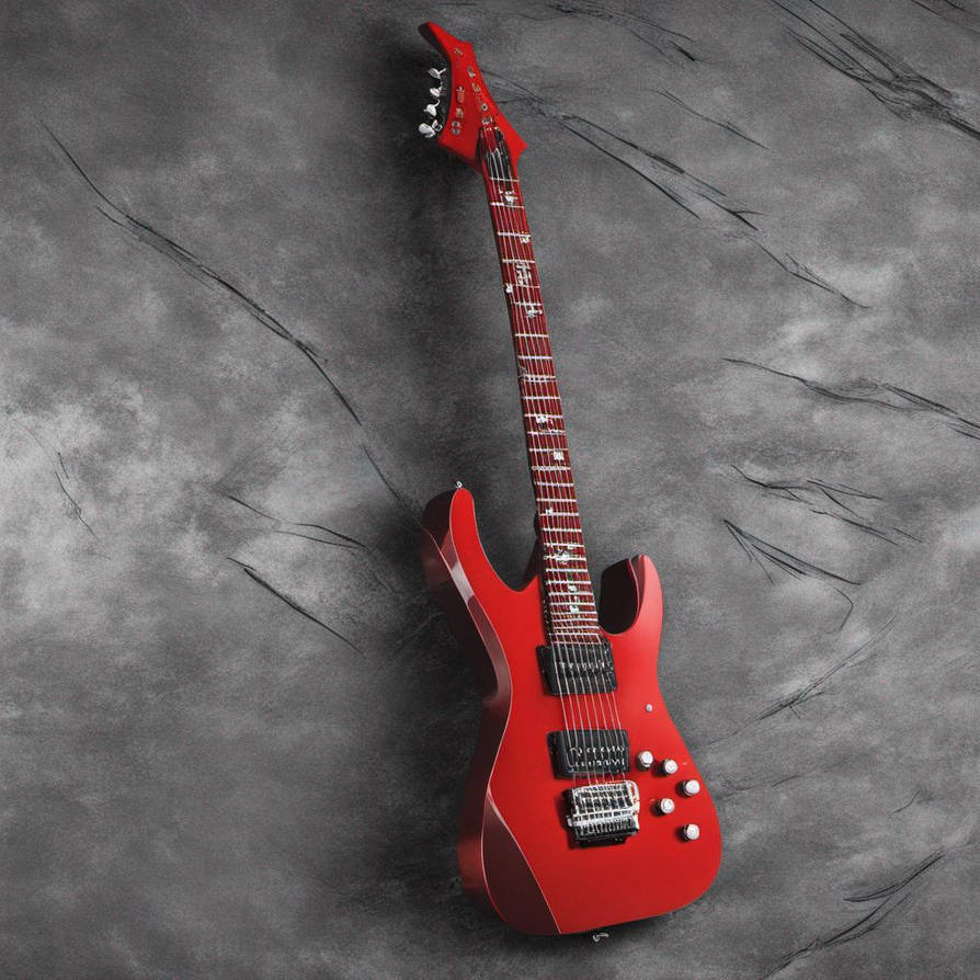 Red 'Katana' - 7 String Soloist by Marcellus1177 on DeviantArt