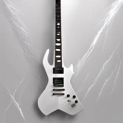 'White Stealth' A7 - 7 String Metal Guitar