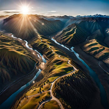 Drone Aerial Shots DreamUp