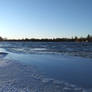 Partially Frozen Lake View 2