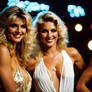Three 1980s Blondes At Semi Nude Night Club
