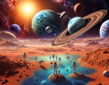 On The Fringe of Space and Time
