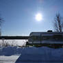 Bright Morning Sun Above a Trailer 2