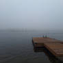 Foggy Day Near The Lake II