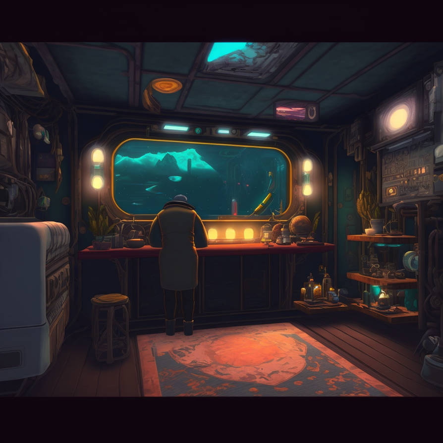 Submarine Interior 4 by theluridphoenix on DeviantArt