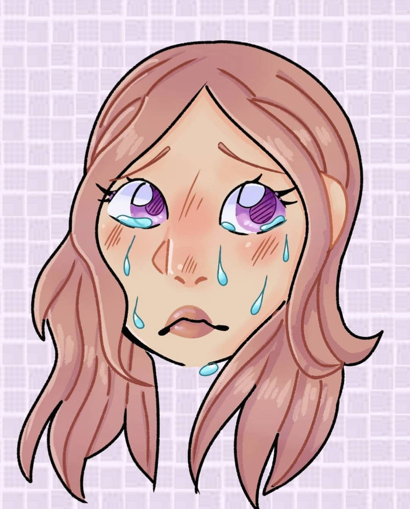Crying girl by UwUwUwUwUwU031 on DeviantArt