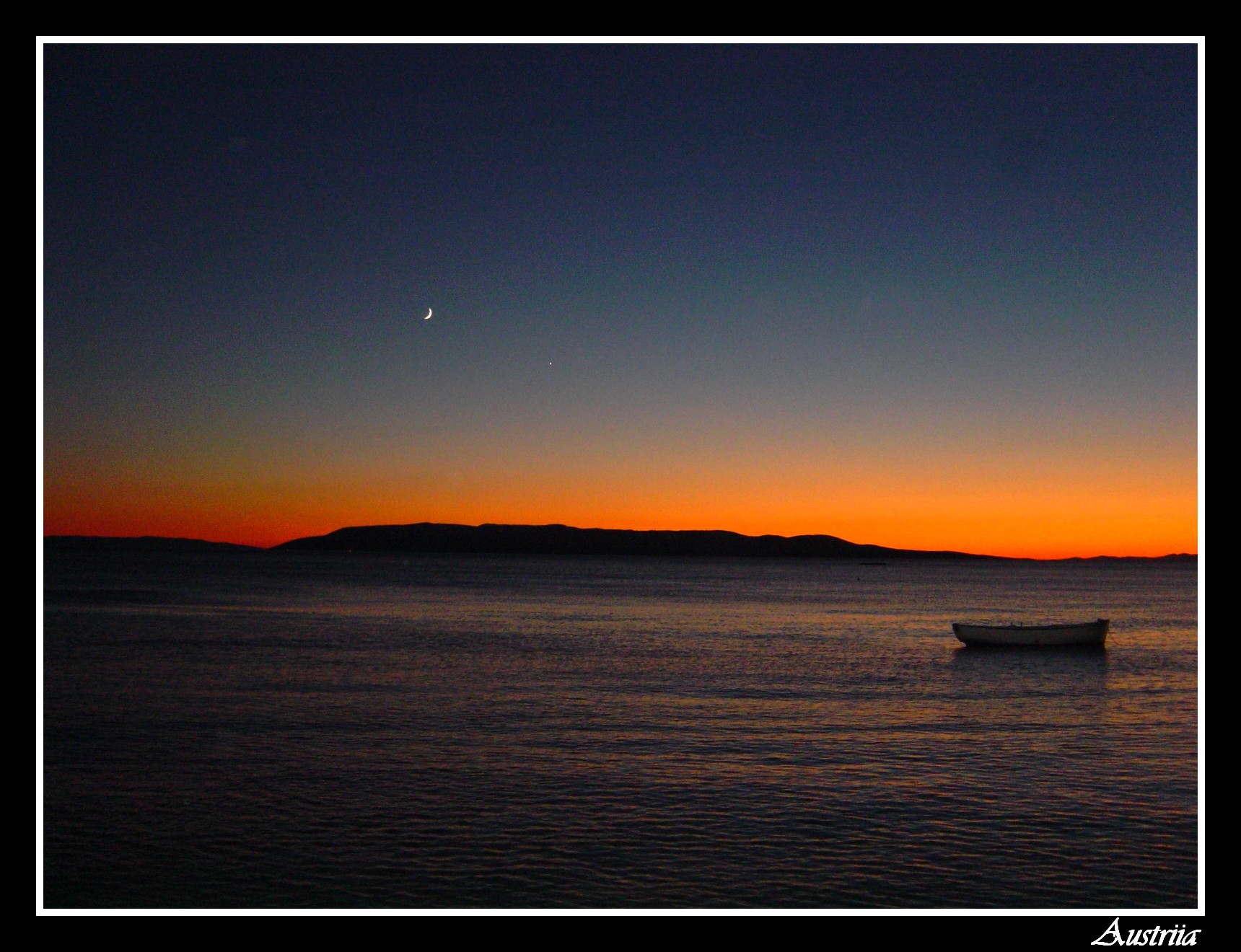 Sunset in Zadar 'Croatia'