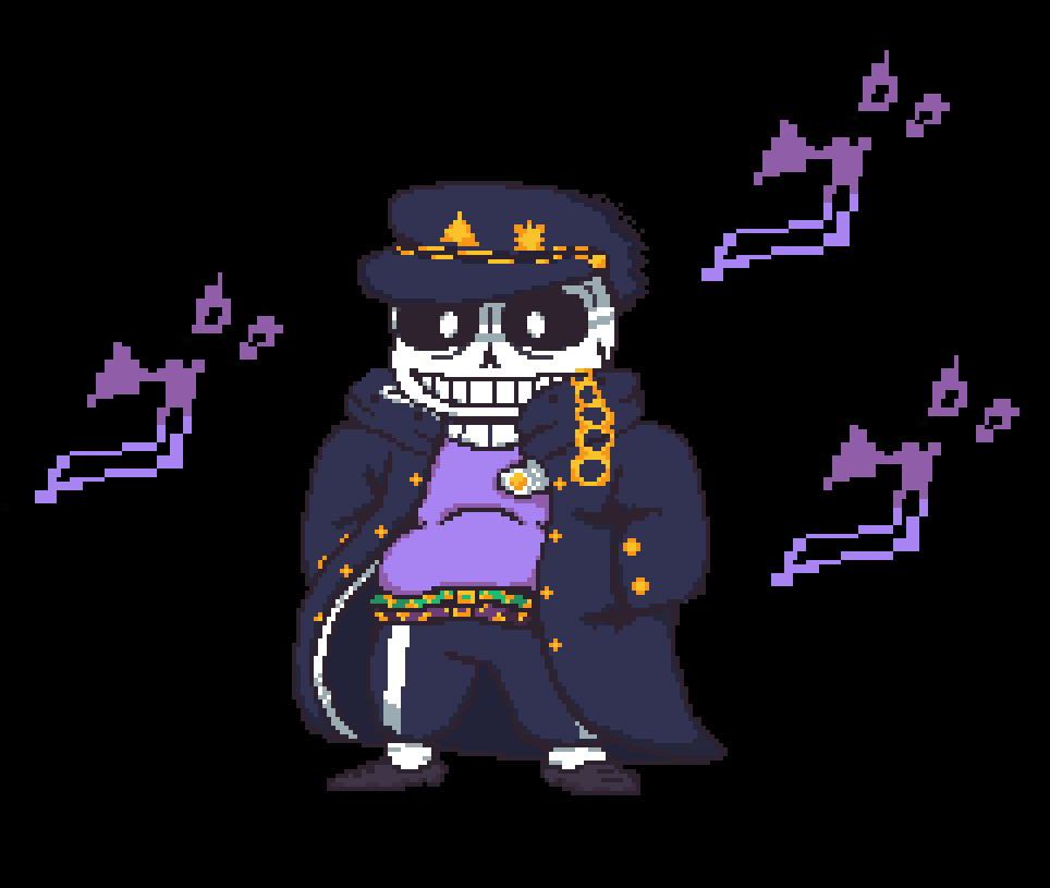 Sans sprite v3 updated pixel art