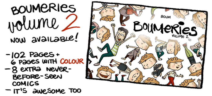 Boumeries volume 2 - NOW AVAILABLE by boum