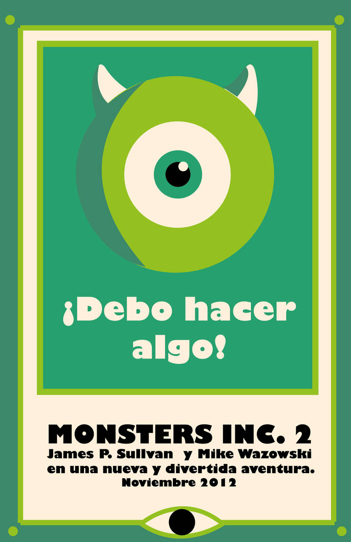 Monsters inc Poster