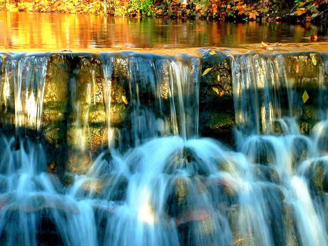 Fall - Winter Waterfall