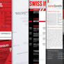 10 Best Swiss Style Resume / CV Templates