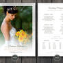 Wedding Photographer Price Guide Card PSD Template