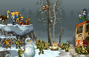 Metal Slug CrossOver: Snow Field