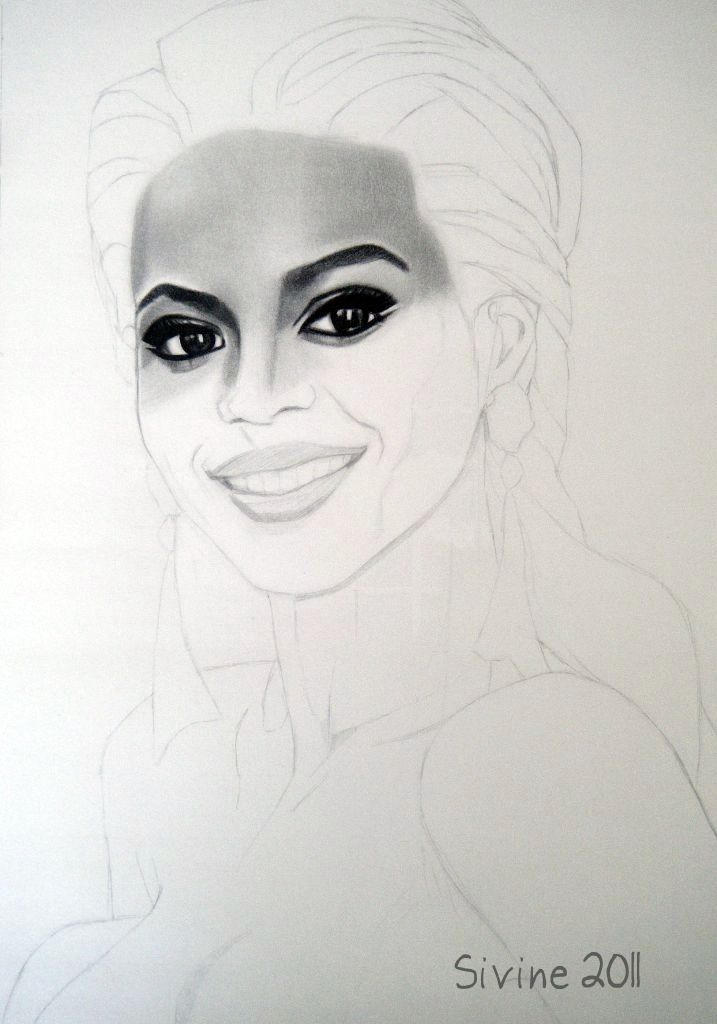 Drawing Beyonce 2 by Sivine on DeviantArt