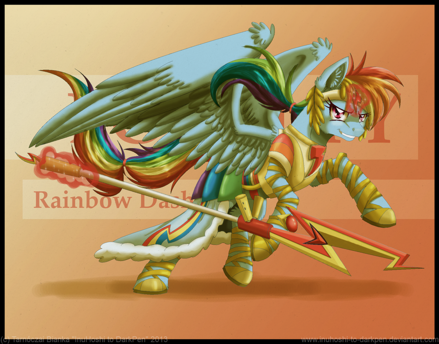 Battle Armored Rainbow Dash
