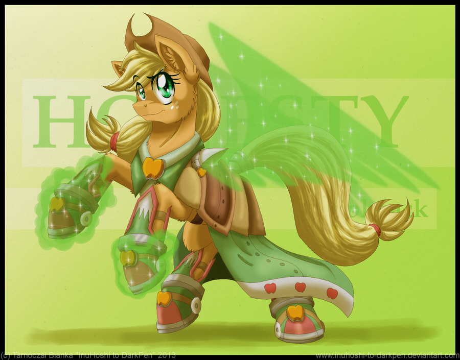Battle Armored Applejack