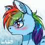 Blushie Dashie (Animated Icon)