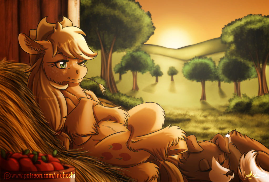 Well Deserved Rest - Applejack Day - 2016