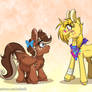 Canterlot Hearts - Filly Sweet Cocoa and Sunshine