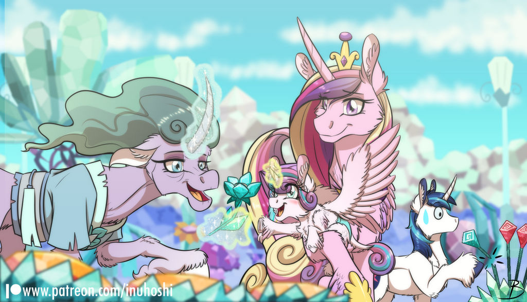 Crystal Flower Gift by InuHoshi-to-DarkPen